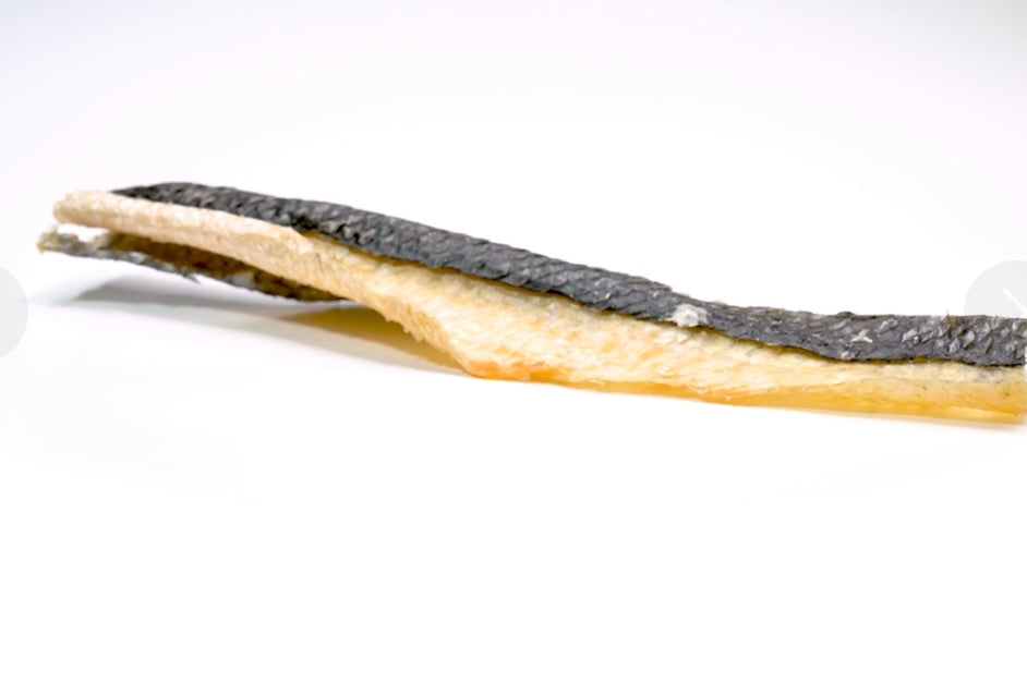 Salmon skin