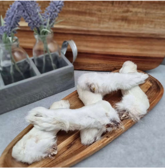 Furry Rabbit Feet