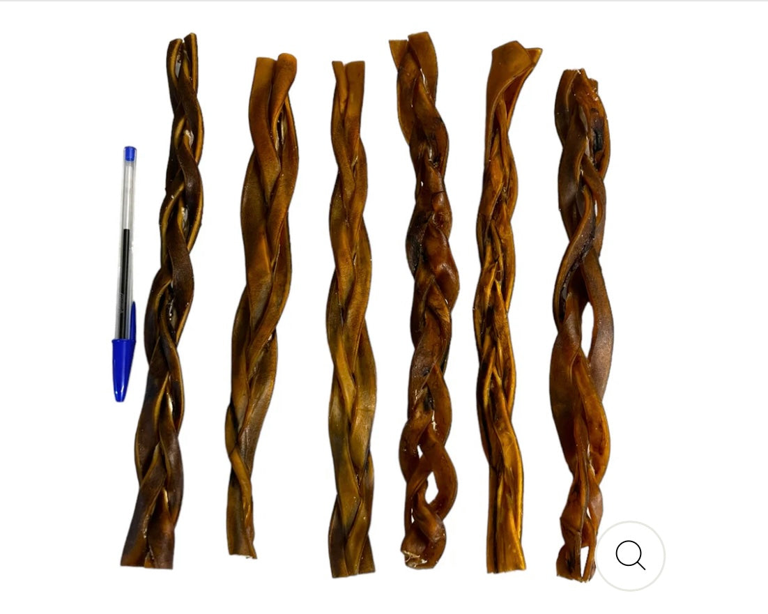 Braided camel skin