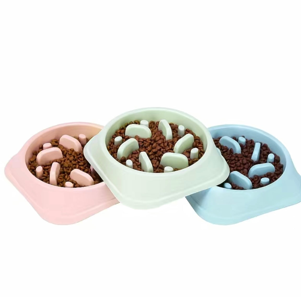 Slow feeder dog bowl